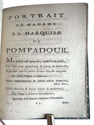 Portrait de Madame la Marquise de Pompadour fait par elle-même.