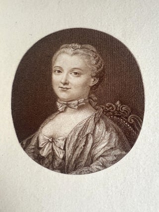 Portrait de Madame la Marquise de Pompadour fait par elle-même.