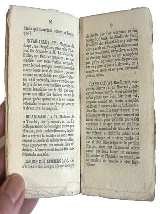 Item #4482 Petit Dictionnaire Critique et Anecdotique des Enseignes de Paris, Par un Batteur de...